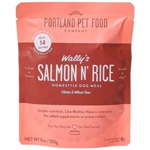Portland Pet Food Wally's Salmon N' Rice Homestyle Meal Dog Food Topper