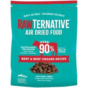 Rawternative Beef & Beef Organs Recipe Air-Dried Dog Food