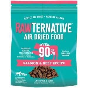 Rawternative Salmon & Beef Recipe Air-Dried Dog Food
