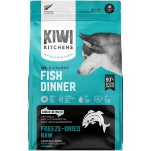 Kiwi Kitchens Wild Caught Fish Dinner Freeze-Dried Raw Dog Food