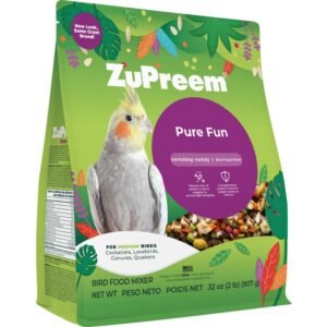 Zupreem Pure Fun For Medium Birds Bird Food, 2-Lb
