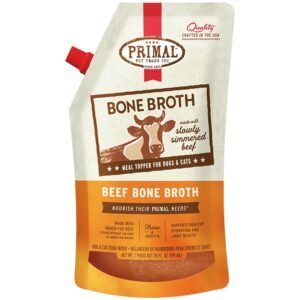 Primal Beef Bone Broth for Dogs & Cats