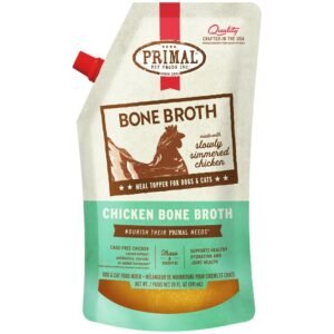 Primal Chicken Bone Broth for Dogs & Cats