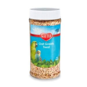 Pet Bird Oat Groats Treat Jar Bird Treat