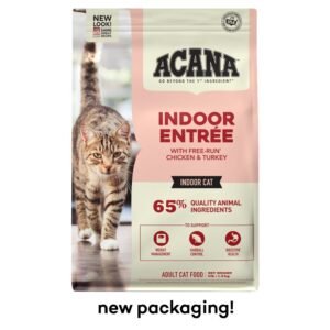 ACANA Indoor Entrée w/ Free-Run Chicken & Turkey Dry Cat Food